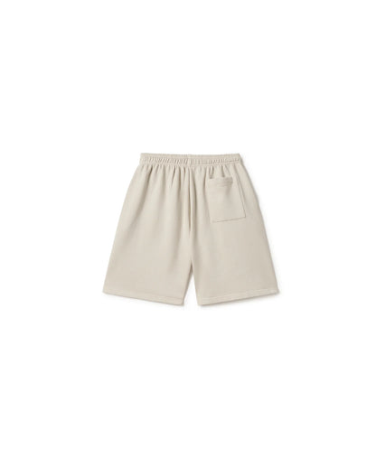 Cream Cotton Shorts